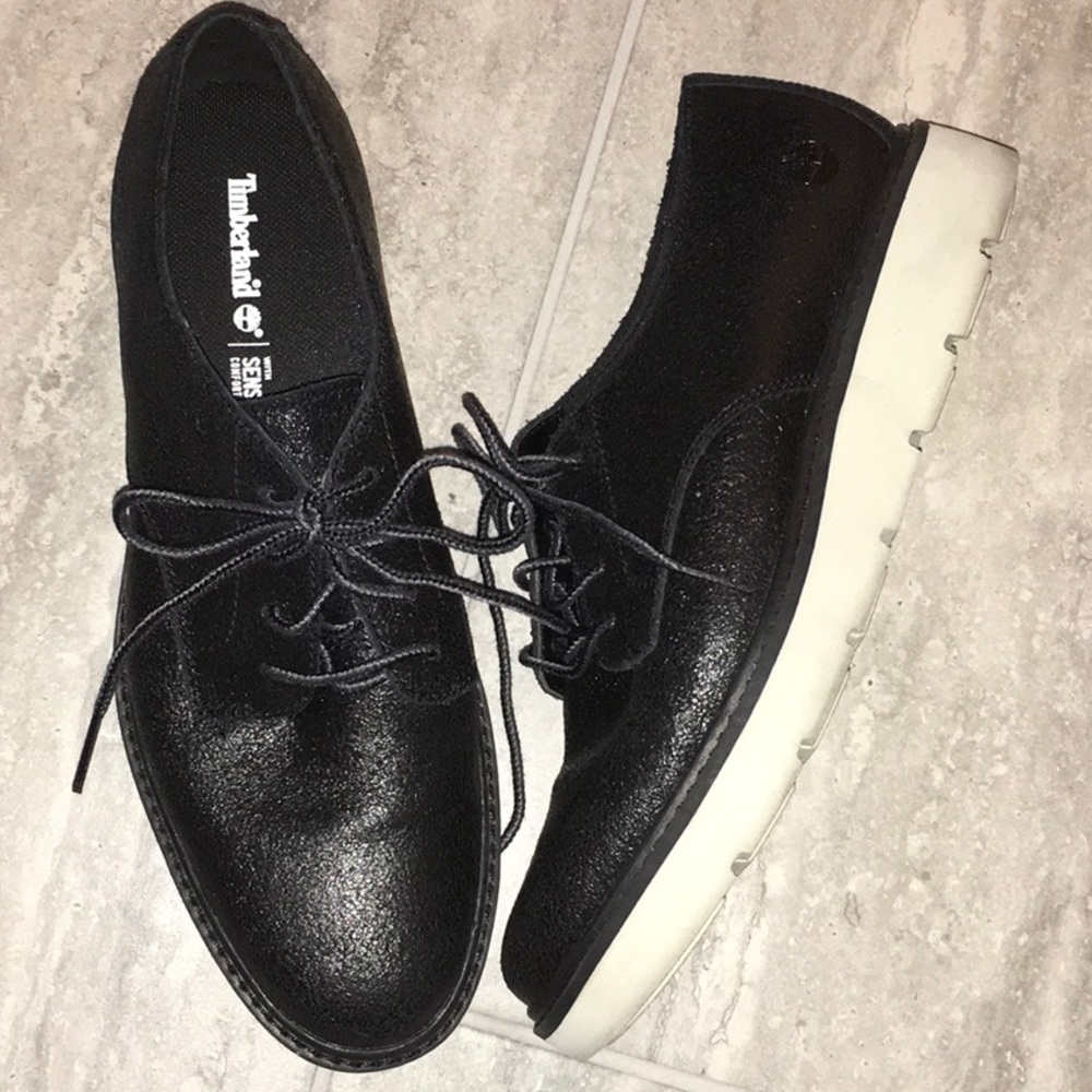 Timberland Kenniston Black Oxford Lace Up Shoes 8